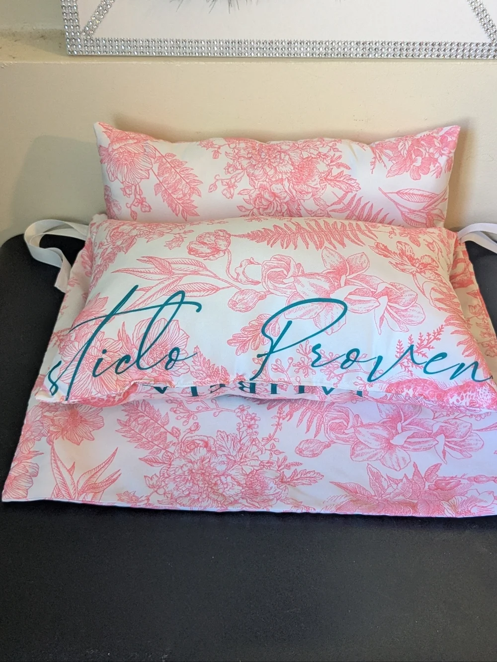 Matching Custom Handmade Dust Bag & Purse Pillow Combo Set Size Medium